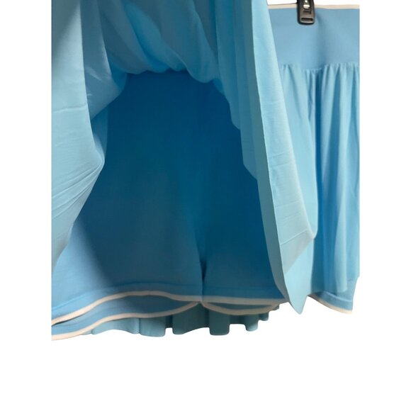 All In Motion Mid Rise Active Skater Skort Light Blue Size 3X Activewear Athleis - Picture 2 of 8